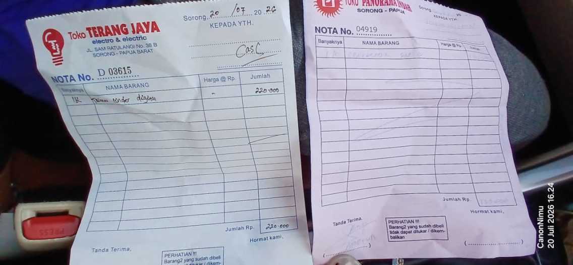 Dokumentasi proses 1