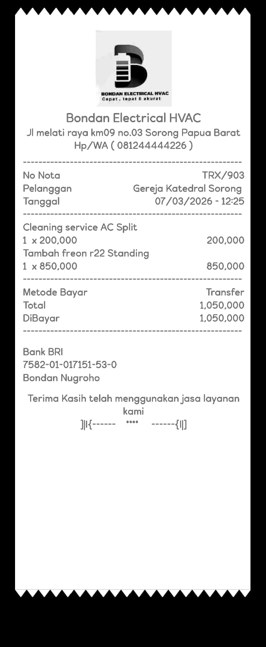 Dokumentasi Perbaikan AC Gree lama, Belakang Bangku Maria